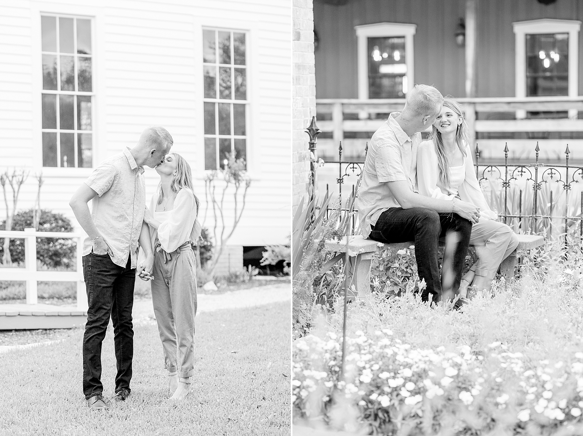 timeless engagement session
