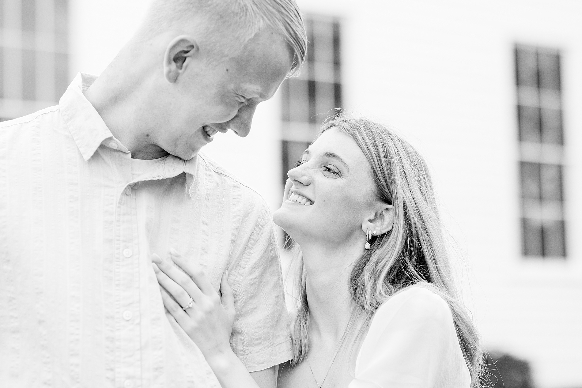 Timeless engagement photos by Houston, TX wedding photographer