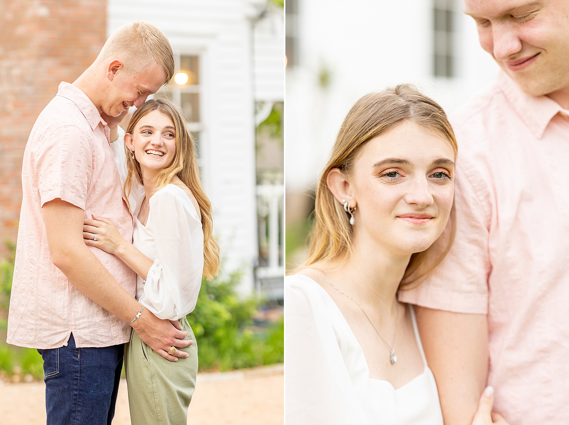 Engagement photos in Chapel Hill, TX