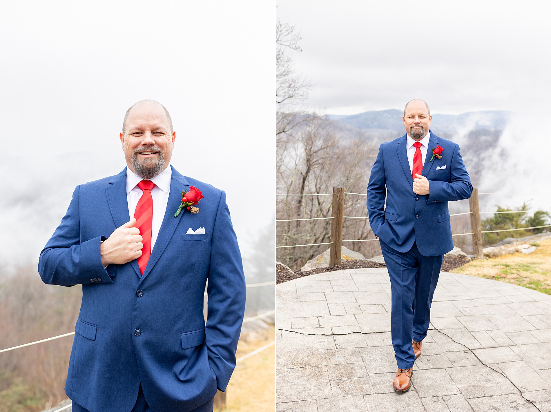 groom portraits from The Cliffs at Glassy Chapel Wedding 