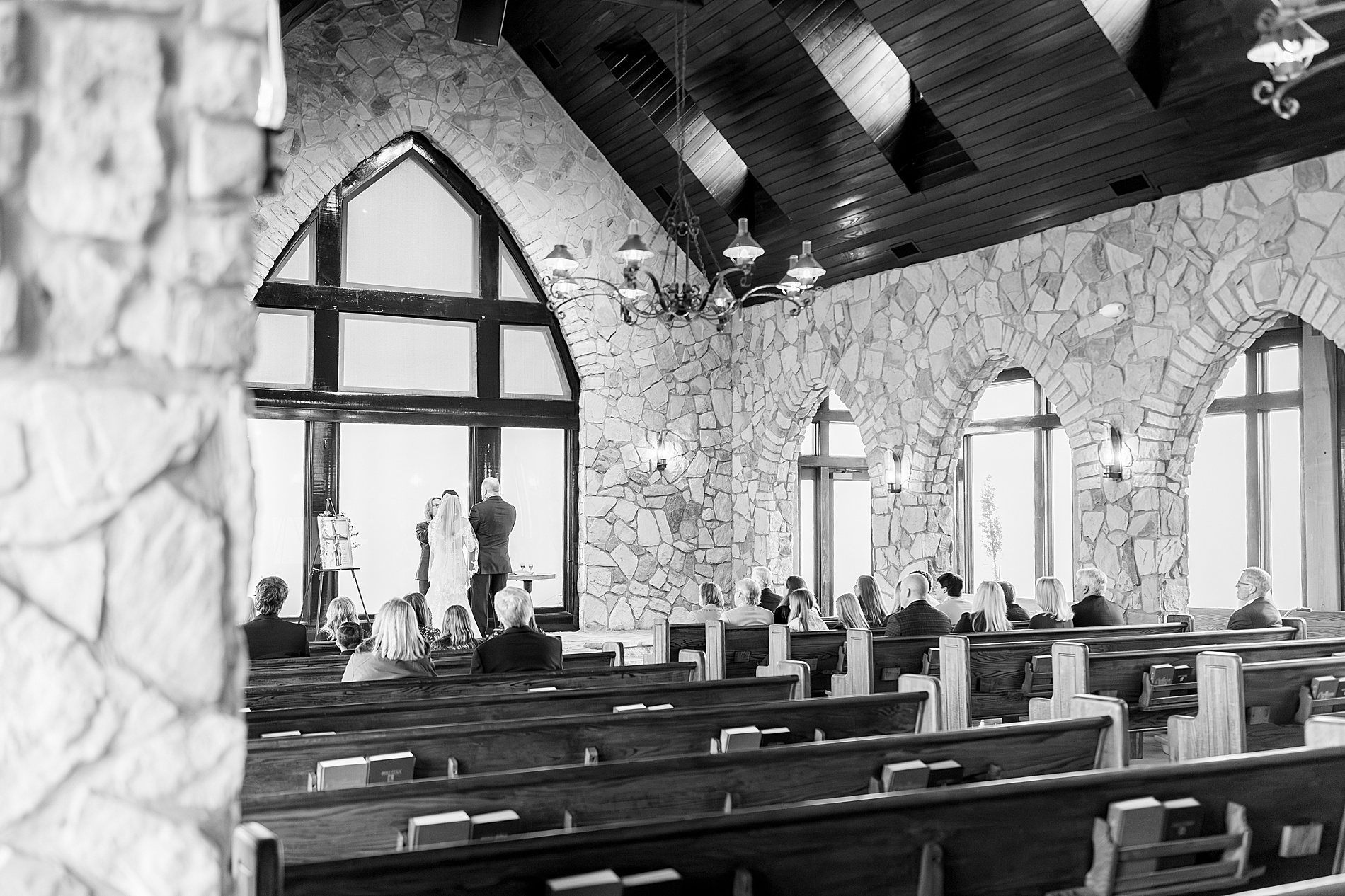 timeless wedding ceremony portraits 
