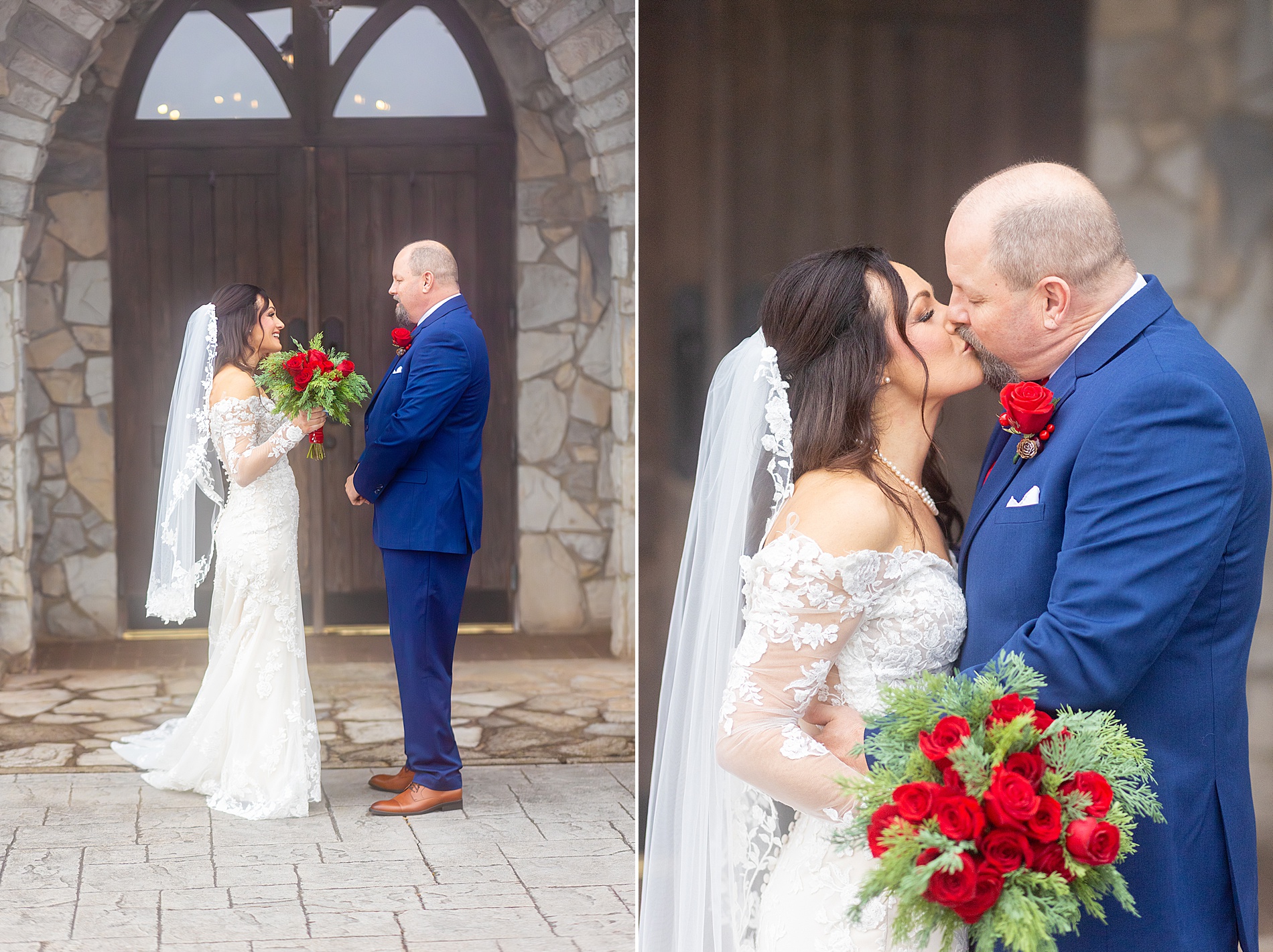 romantic wedding portraits 