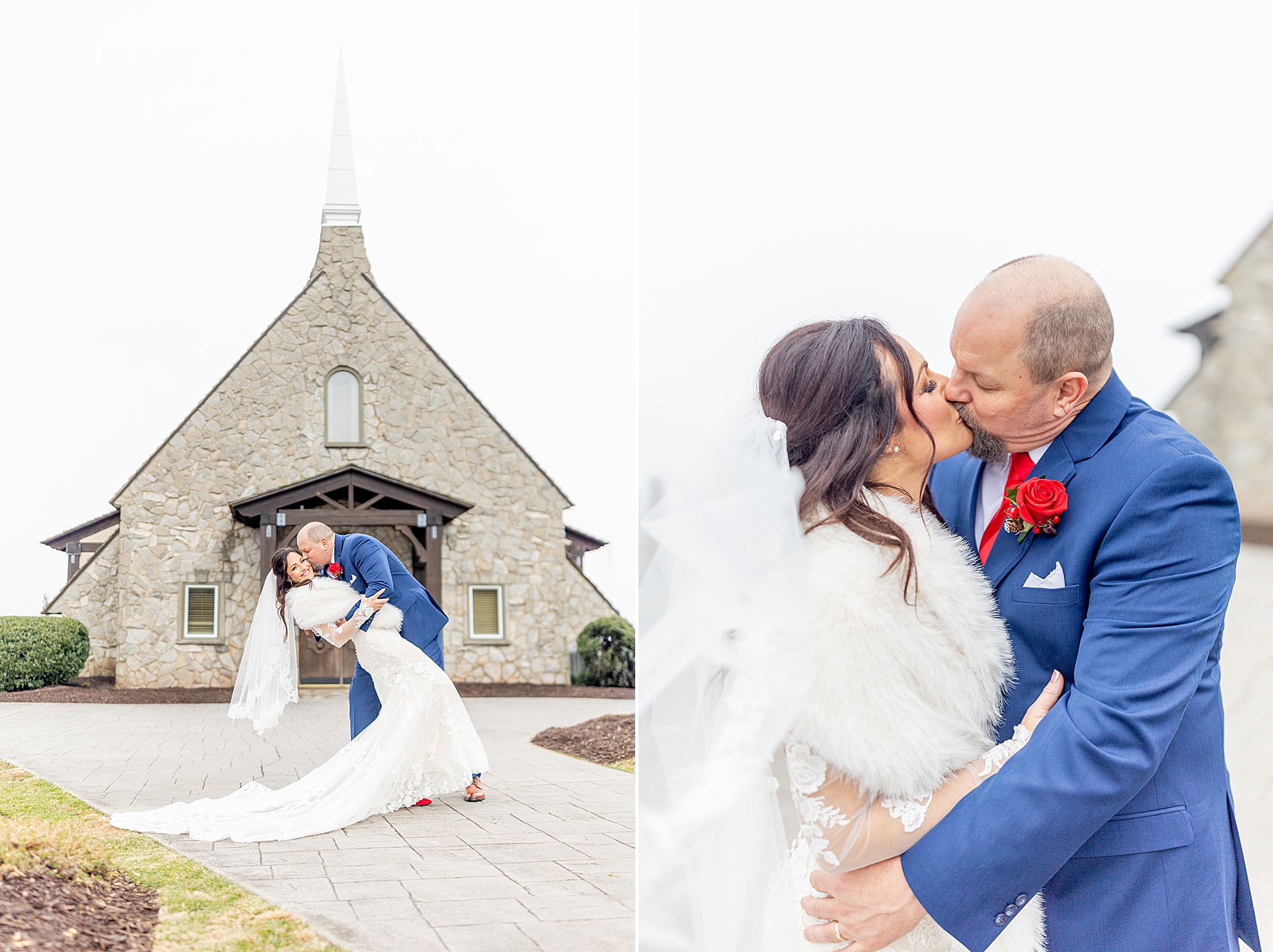 romantic wedding photos from The Cliffs 