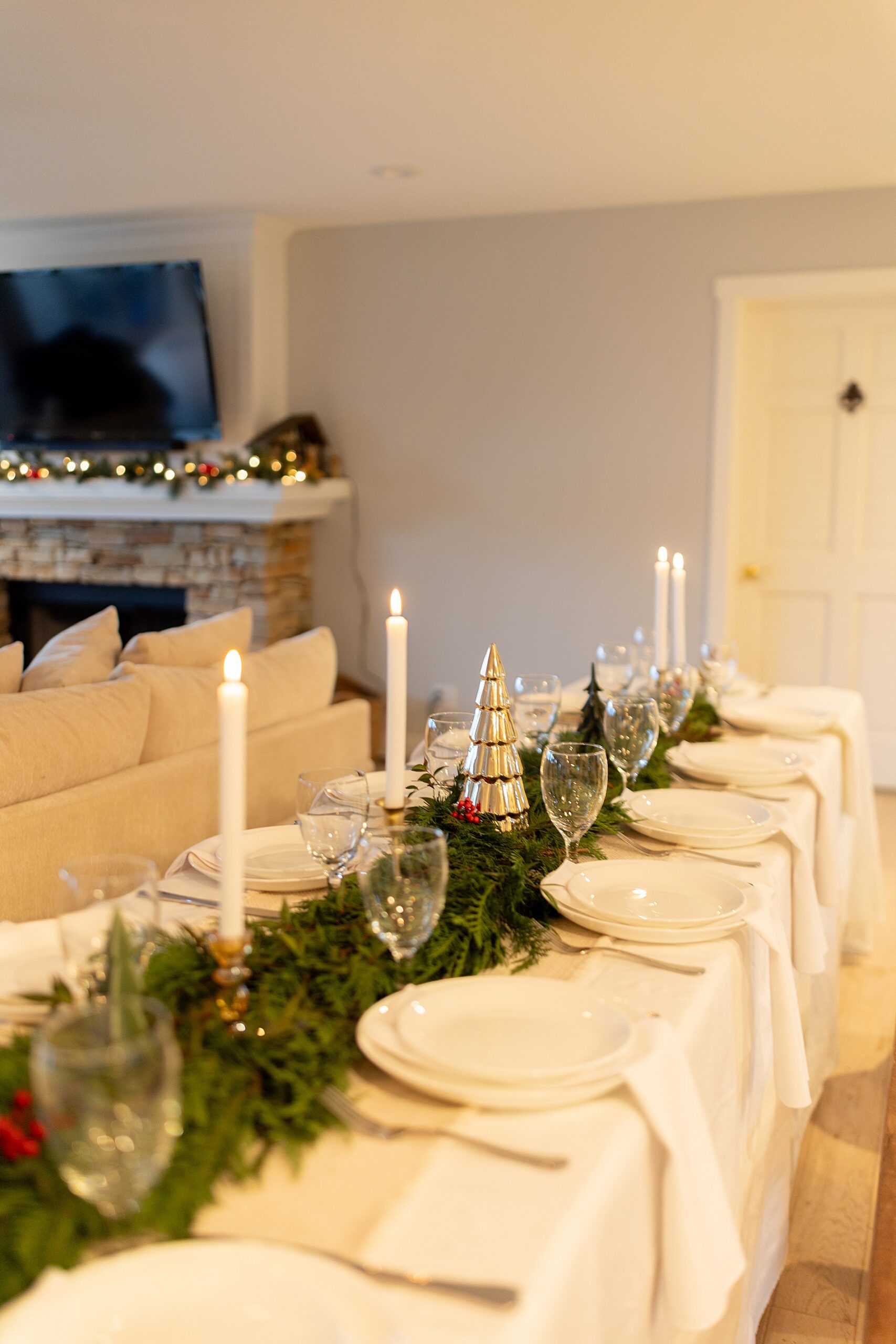 wedding reception tables 