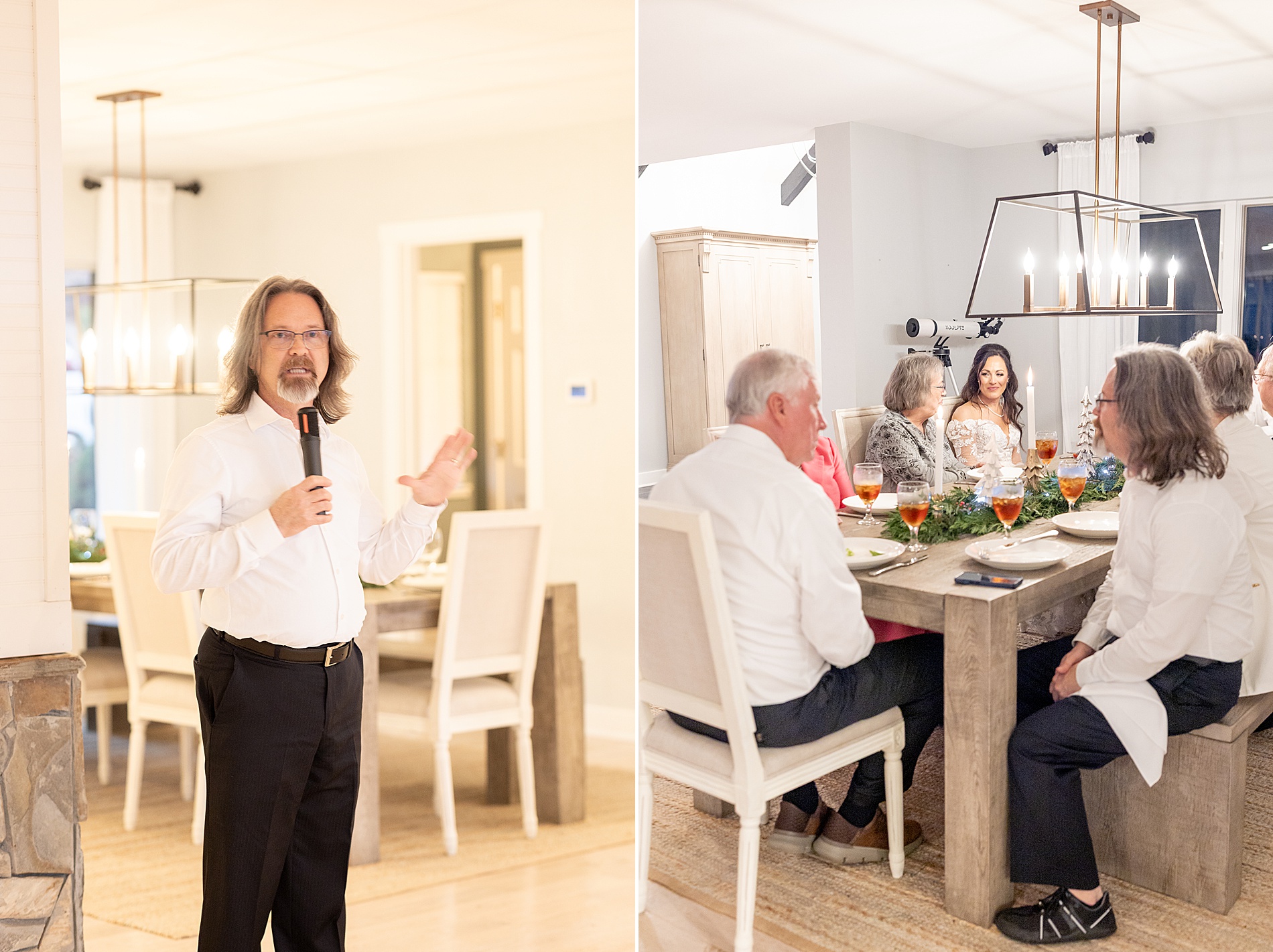 wedding speech before dinner