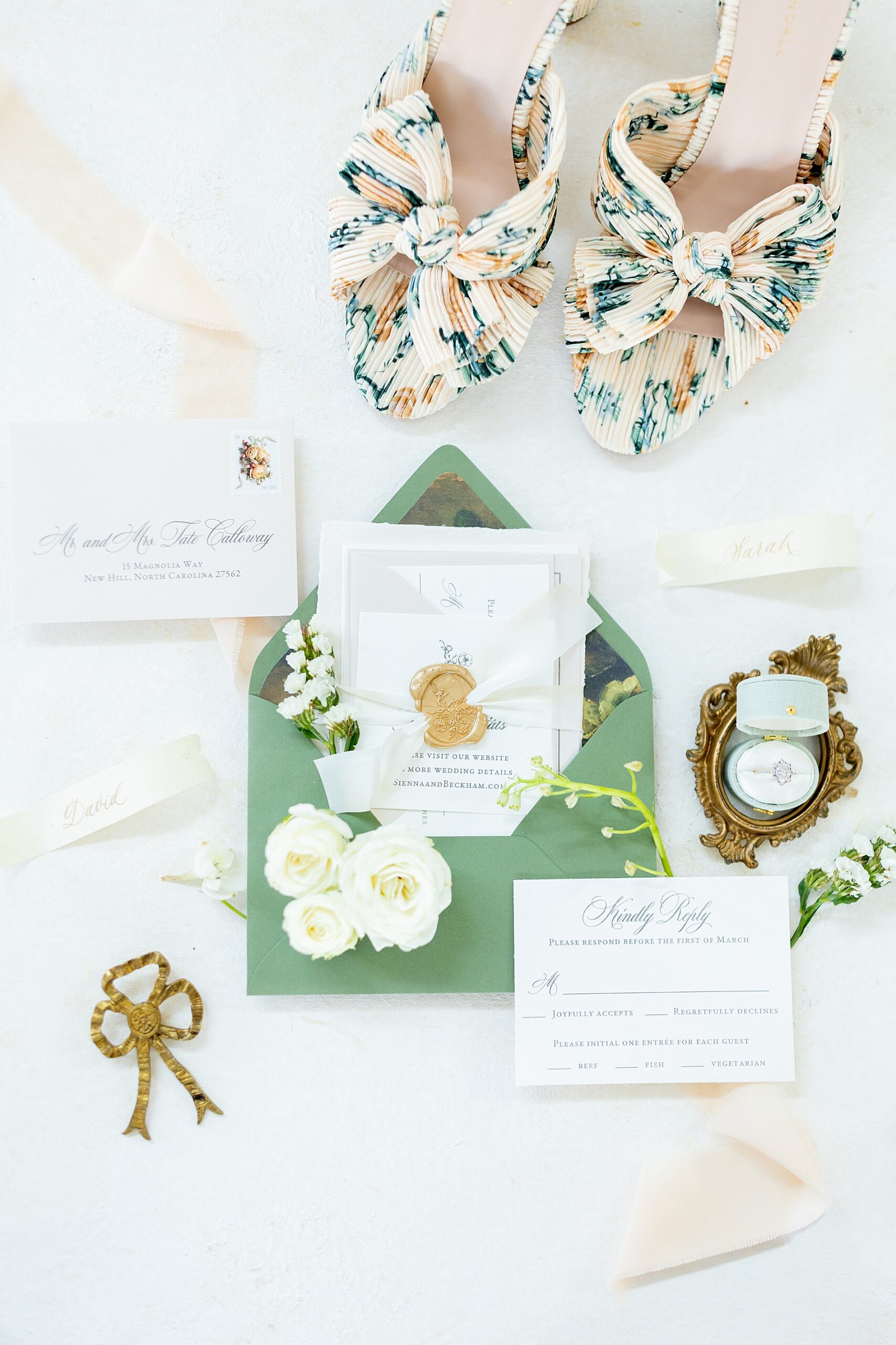 Raleigh, NC wedding invittes 