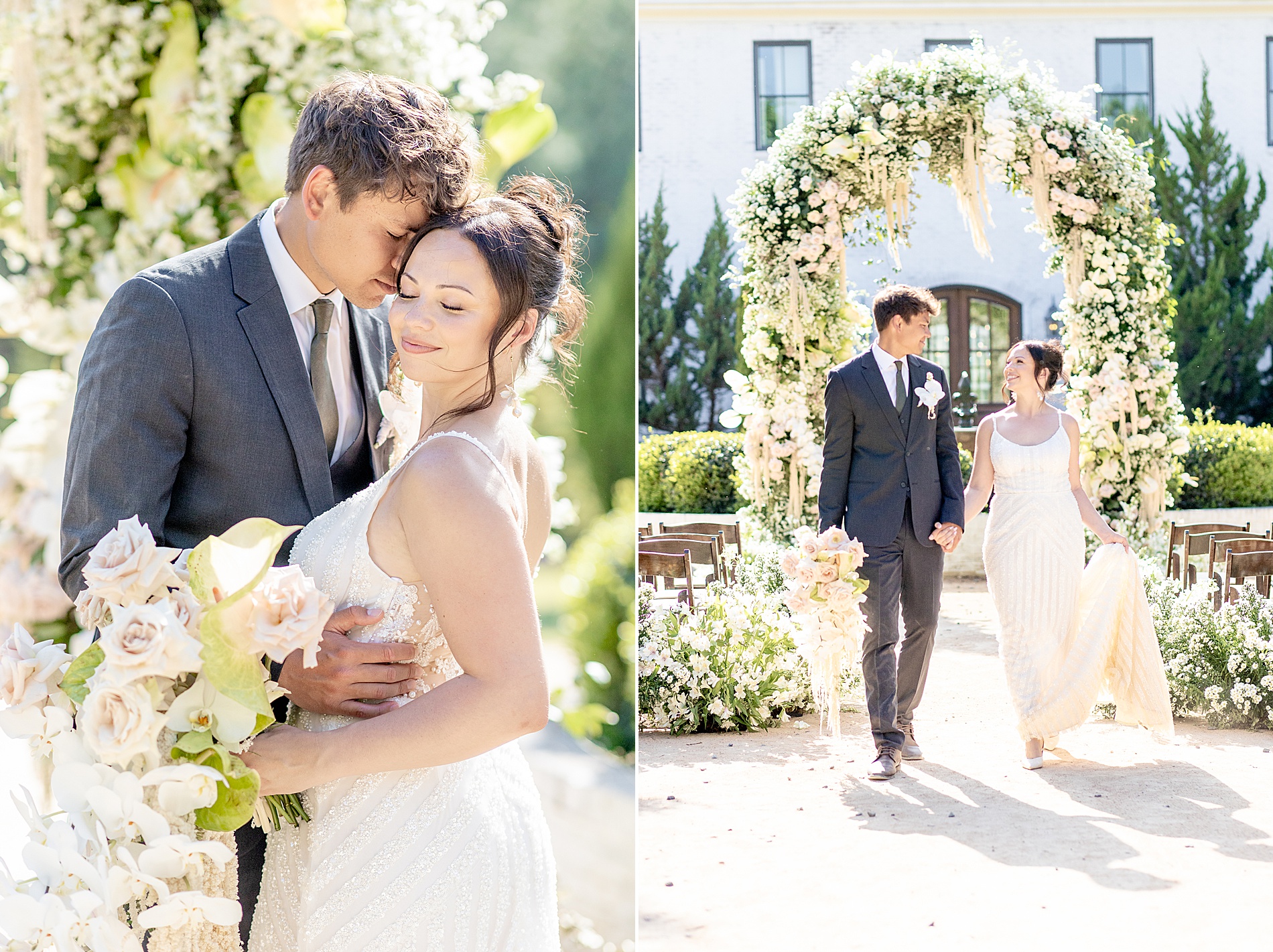 romantic wedding portraits 
