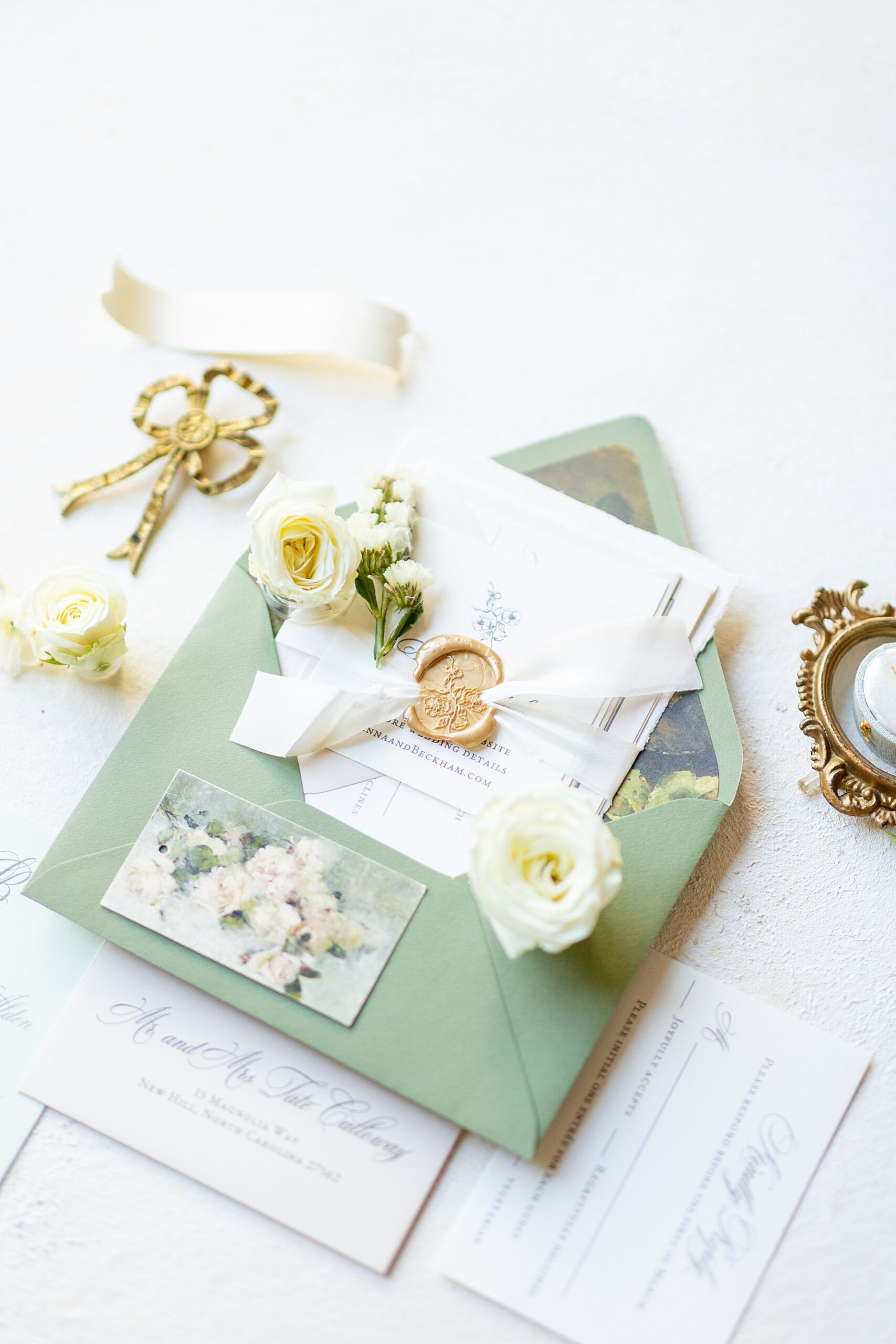 Wedding invitation suite 