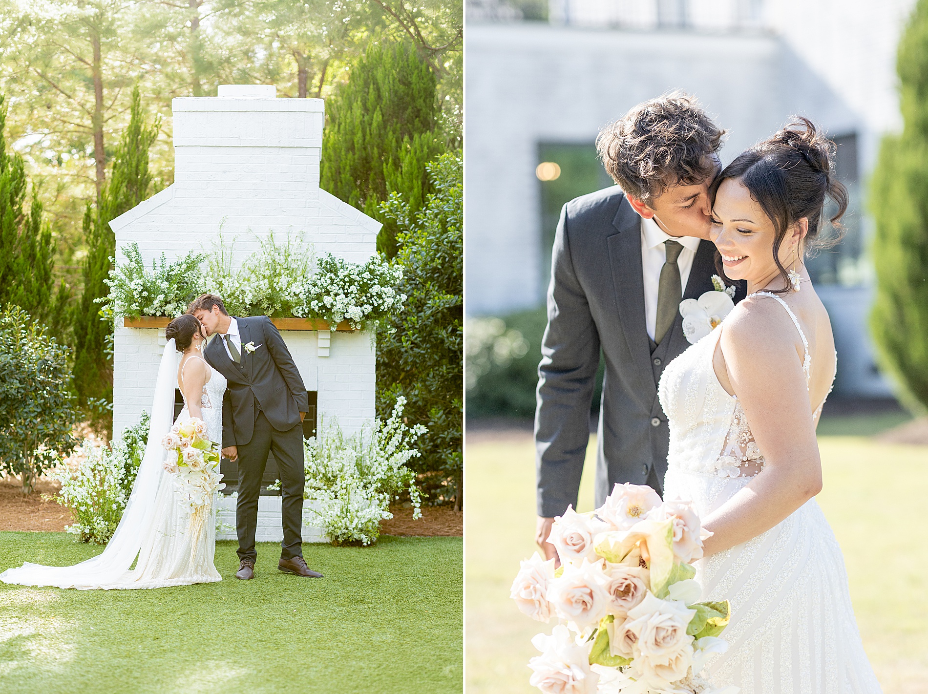 bride and groom portraits 