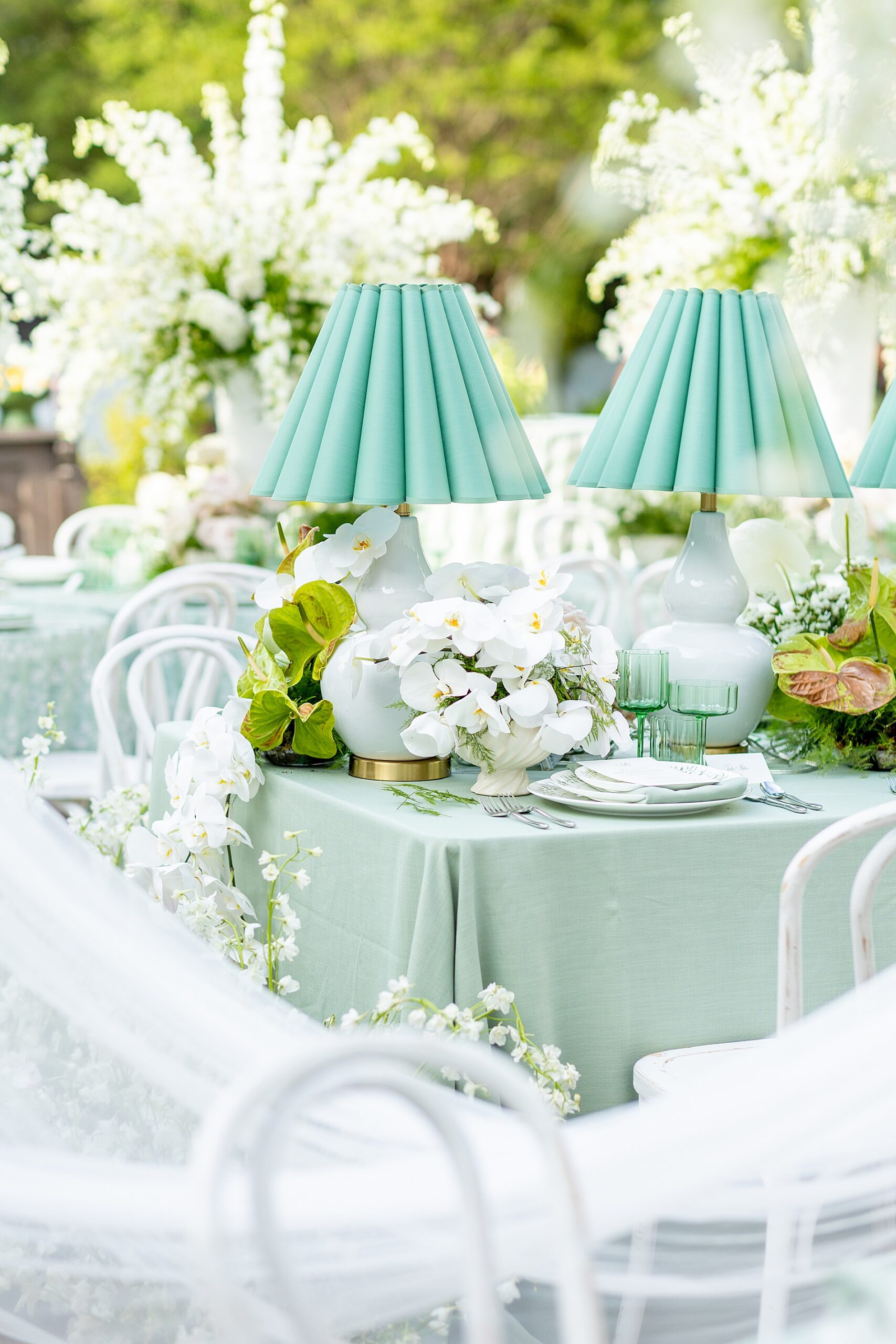 elevated wedding details from luxury wedding at The Bradford 