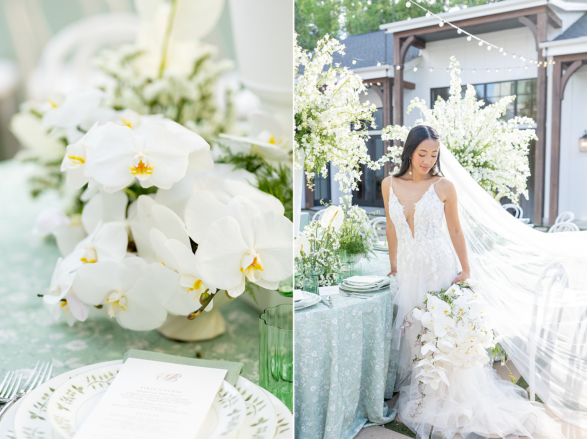 Bridal portraits from Luxury Wedding at The Bradford  